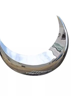 户外大型不锈钢金属景观雕塑定制不锈钢镜面喷漆广场校园落地摆件