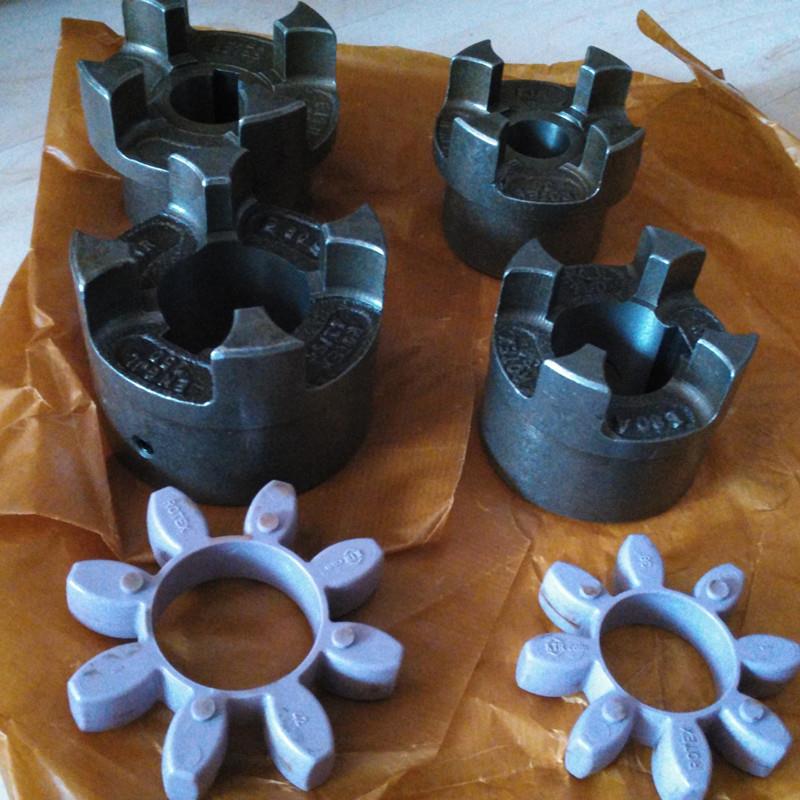 KTR ROTEX 98SHA 92SHA 64SHD橘黄色浅绿色紫色弹性体梅花垫圈胶 - 图0