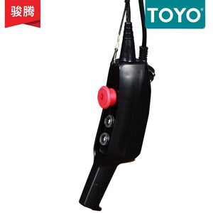 TOYO微型电动葫芦220V家用提升机小吊机钢丝绳200kg东洋电动葫芦