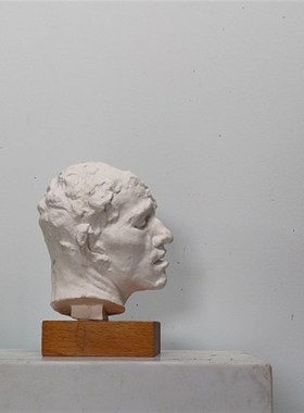 五圆博物馆罗丹《加莱义民》黄A铜雕塑摆件石膏像教具客厅装饰艺