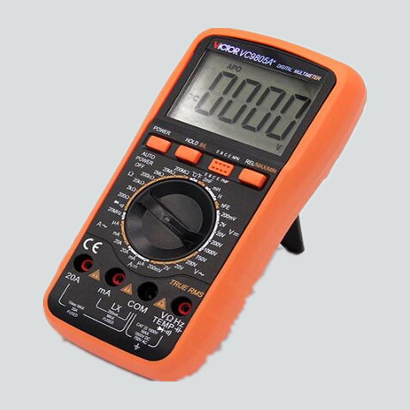 VC9805A+ 数字万用表 电容电感多用表 胜利万用表价格优惠 - 图1
