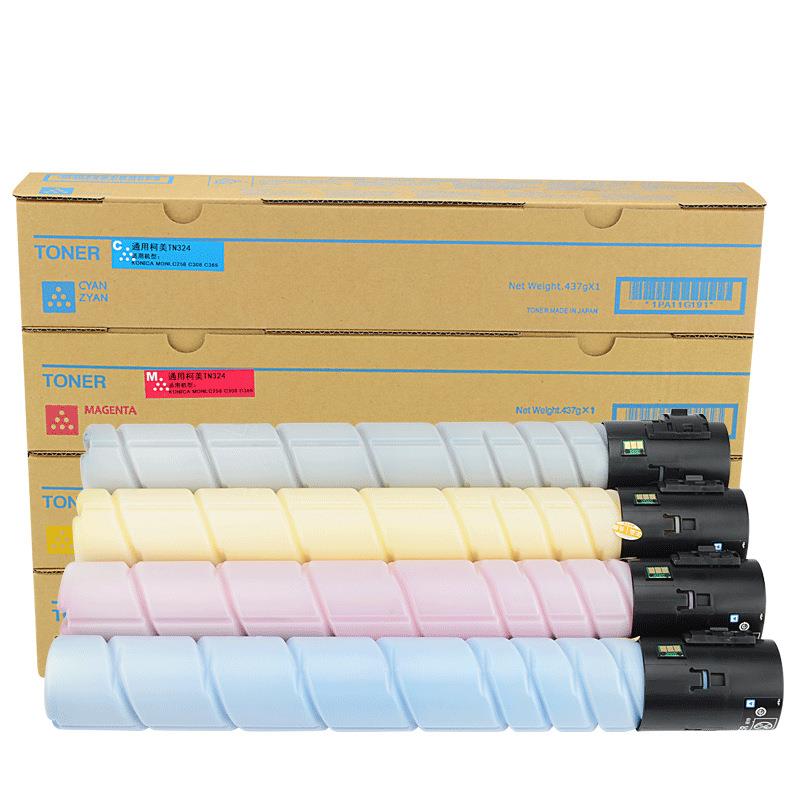 红印TN324粉盒适用柯美bizhub C368 258 C454E C308墨粉324碳粉盒 - 图3