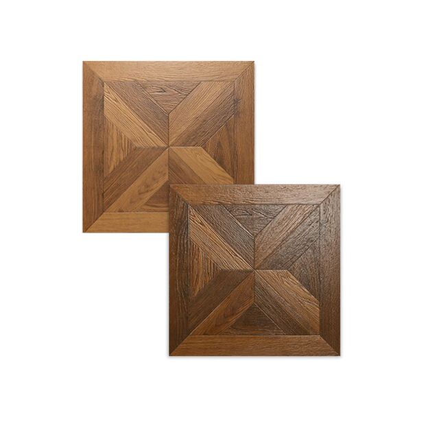 Wood grain tiles 600xg600 bedroom living room imitation wood floor tiles kitchen balcony non-slip floor tiles antique tiles