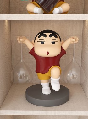 小新红酒架摆件酒柜m组合轻奢客厅餐边柜书架装饰酒托杯架乔迁礼