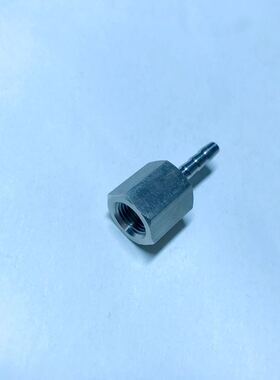 4mm宝塔头转G1/8内丝 接头 内螺纹G1/8 一分 另一侧宝塔杆外径4mm
