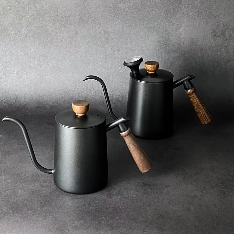手冲咖啡壶304不锈钢挂耳长嘴壶细口壶套装咖啡器具木把带刻度,淘宝优惠券,粉丝福利购,淘宝优惠卷