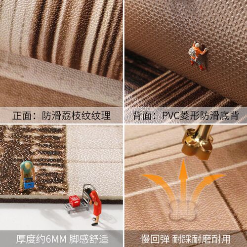 地垫入户门垫进门2025新款皮革门口脚垫玄关pvc可擦免洗防滑地毯 - 图3