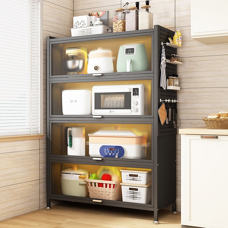 Perforated board side accessories DIY storage rack kitchen G room study storage metal accessories combination
