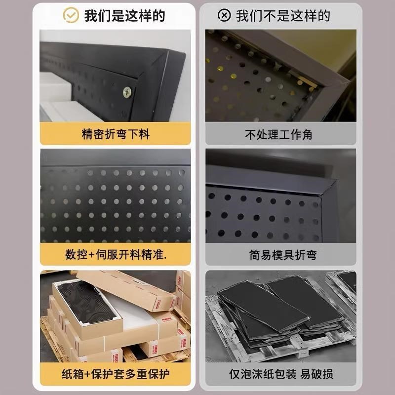Hole board shelf shelf wall accessories kitchen storage shell hardware tool accessories hanging board display rack