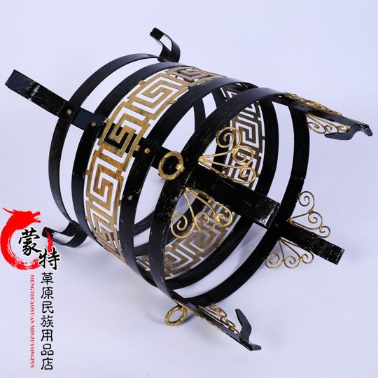 Mongolian fire ritual brazier Mongolian camp bonfire party props brazier stand yurt decoration