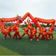 No. 3 No. 9 Satin Dragon Dragon Dance Props Dragon Lantern Props Dragon Dance Lion Dance Light Dragon Stage Event Performance