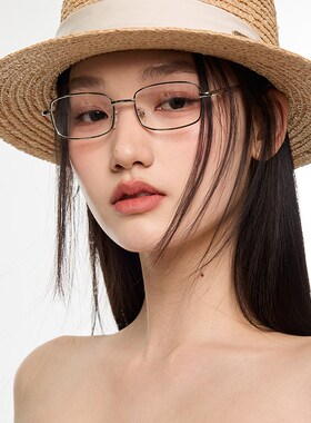 feytiy 法式手作天然草编平沿礼帽草帽宽檐简约防晒春夏遮阳出游