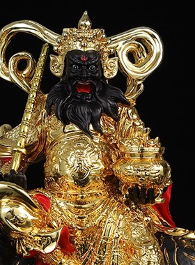 赵公明武财神玄堂赵元帅家用供奉正财神公司开业送礼招财赵公明像