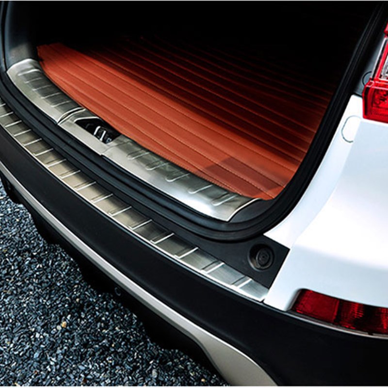 北汽幻速S7/S3L/S2/S5/S6/S3后备箱尾箱后护板改装门槛条装饰亮条 - 图1