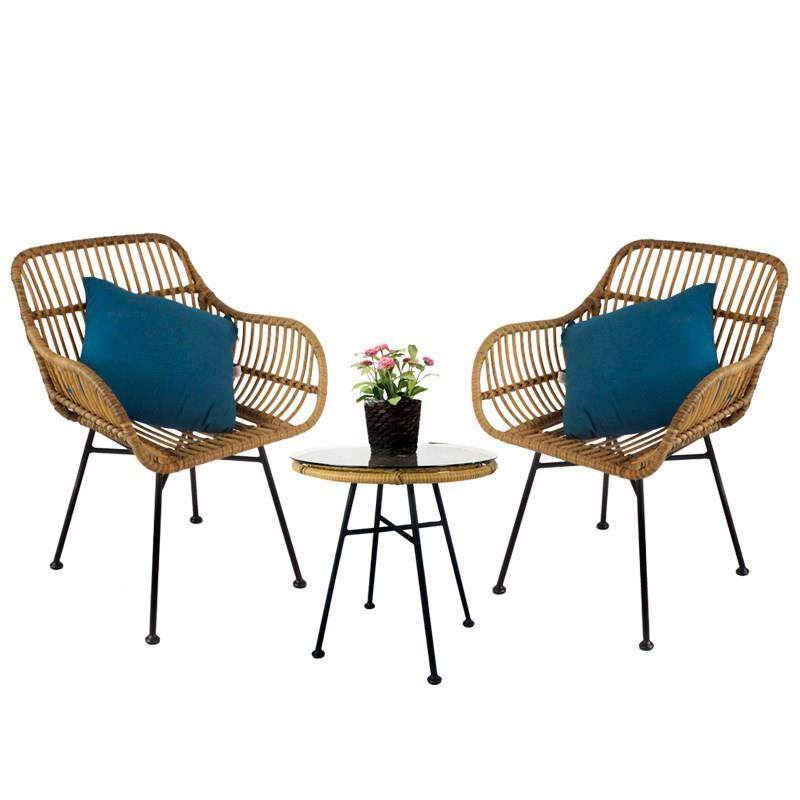 藤椅三件套#107创意阳台网小桌椅红藤椅子休闲洽茶几茶桌约谈椅简,淘宝优惠券,粉丝福利购,淘宝优惠卷