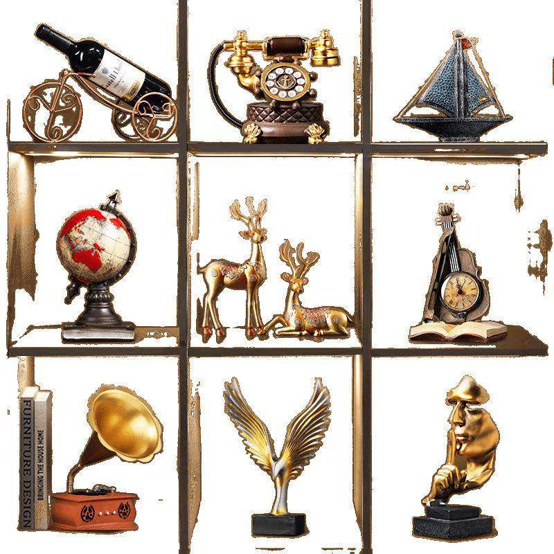 套款装装竿马雪#4组合档次酒柜客厅饰品上电视柜玄关办公室摆件,淘宝优惠券,粉丝福利购,淘宝优惠卷