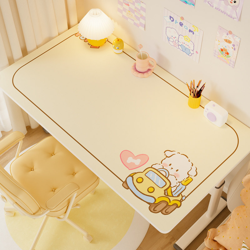 女孩儿童学生学习书桌垫子环保防水防油皮革桌布写字台桌面保护膜,淘宝优惠券,粉丝福利购,淘宝优惠卷