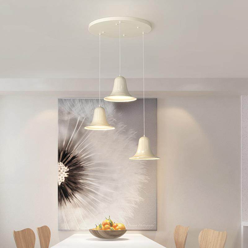 全光奶谱油风吊灯餐厅书房桌护眼防蓝76光高餐显色约LED现代简灯,淘宝优惠券,粉丝福利购,淘宝优惠卷