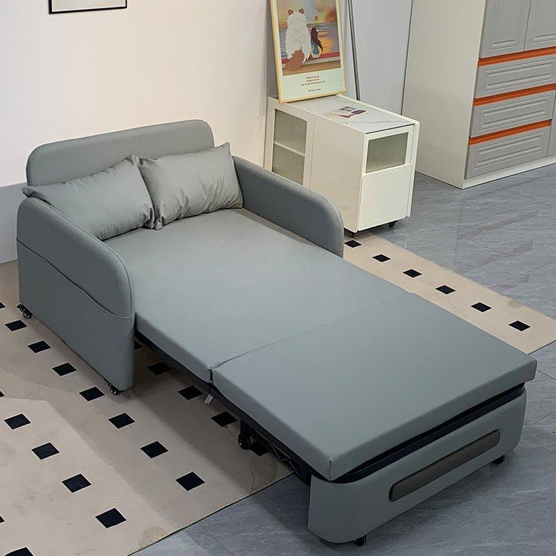 多功能折叠沙发床两用小户型客厅单双人1米5网红万向轮2024年新款,淘宝优惠券,粉丝福利购,淘宝优惠卷