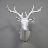 家居装饰品挂AMT饰室内炉壁饰设计墙面立体件KTV挂壁挂壁鹿头装饰