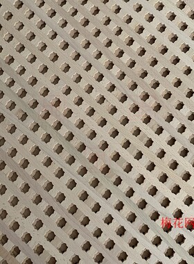 东阳木雕b 中欧式橱柜门厨房柜门装饰实木镂空网格片 装修定制网