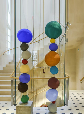 杰瑞潮品 工作室装置艺术摆件 客厅艺术落M地雕塑 服装店橱窗中古