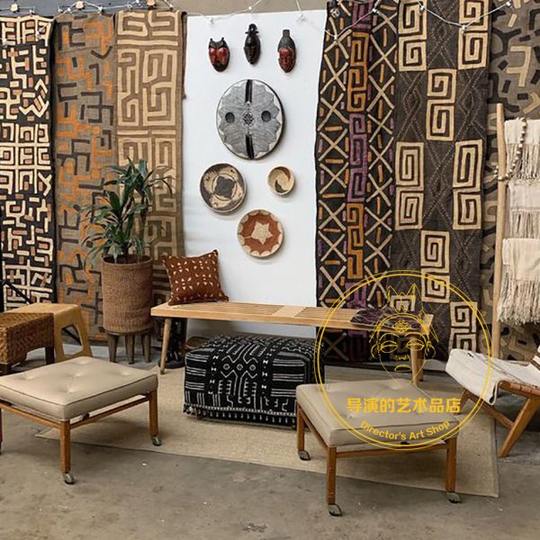 【导演的艺术品店】样板间展示参考  非洲艺术家居软装饰实用参考