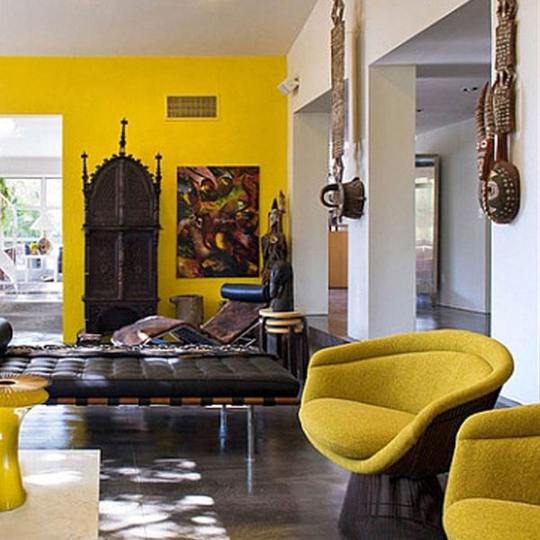 【导演的艺术品店】样板间展示参考  非洲艺术家居软装饰实用参考