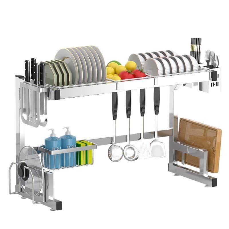 厨房槽物架304不锈钢112233多沥功能洗碗架水池放置碗碟盘收纳水,淘宝优惠券,粉丝福利购,淘宝优惠卷