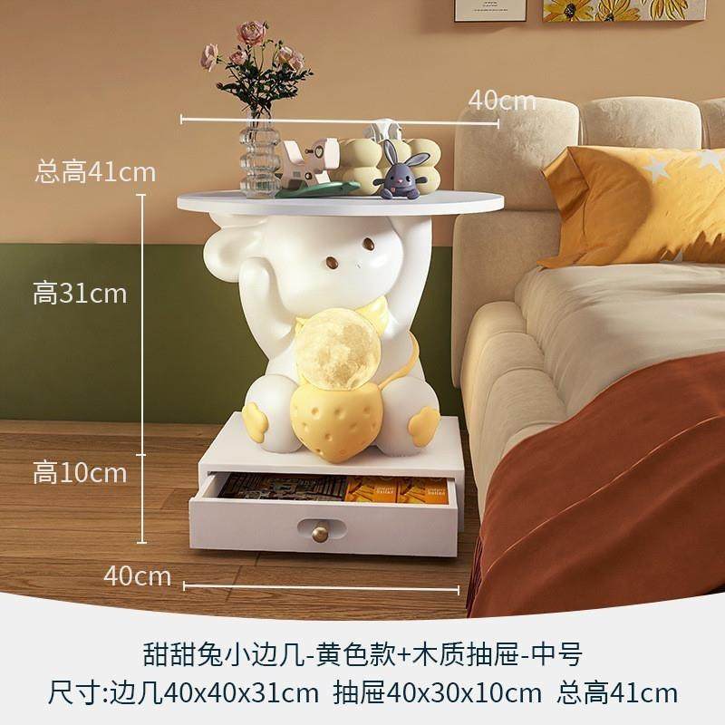 油风儿童床头柜一爱体灯卡通创意EXL型玩偶可托造盘奶卧室床头小,淘宝优惠券,粉丝福利购,淘宝优惠卷