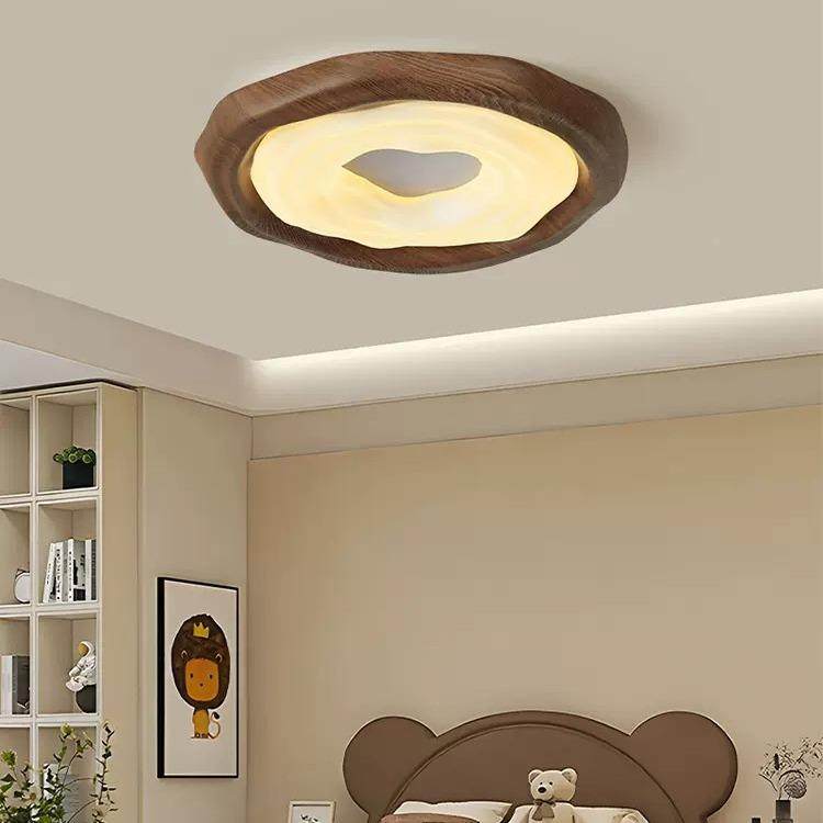 桃室主sy009灯现代简约奶油风胡木色卧间书房灯中房古全光谱护眼,淘宝优惠券,粉丝福利购,淘宝优惠卷