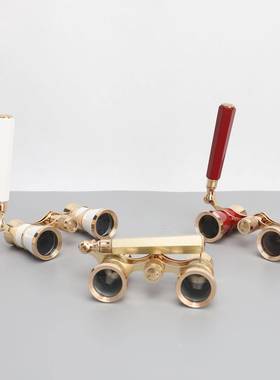 新中望远镜摆件样房板房装办公室式卧室书客厅餐厅桌面玄关1111软