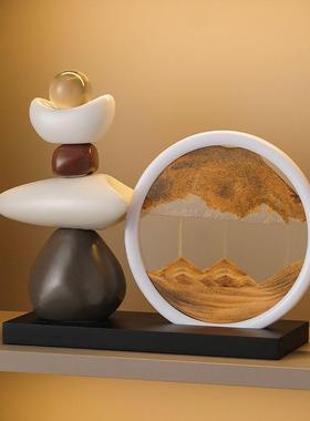 旺件装事业运cd629283饰品流画摆家居客厅酒柜沙玄