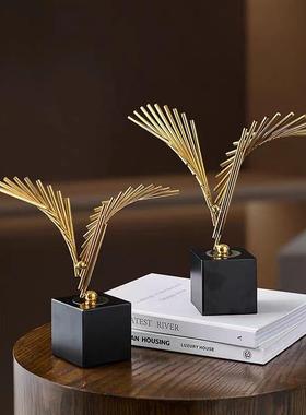 创设意大展宏图电柜装饰面摆件视轻奢家居客厅玄GHF关办公室桌摆