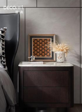 AL10家板居酒店样柜间家具展厅卧室床头饰品软F77H9SMJ装感摆件装