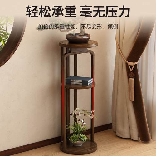 M客&厅中式电视柜边落地旁摆件轻F5M84894奢大型饰创意玄关装摆设 - 图0