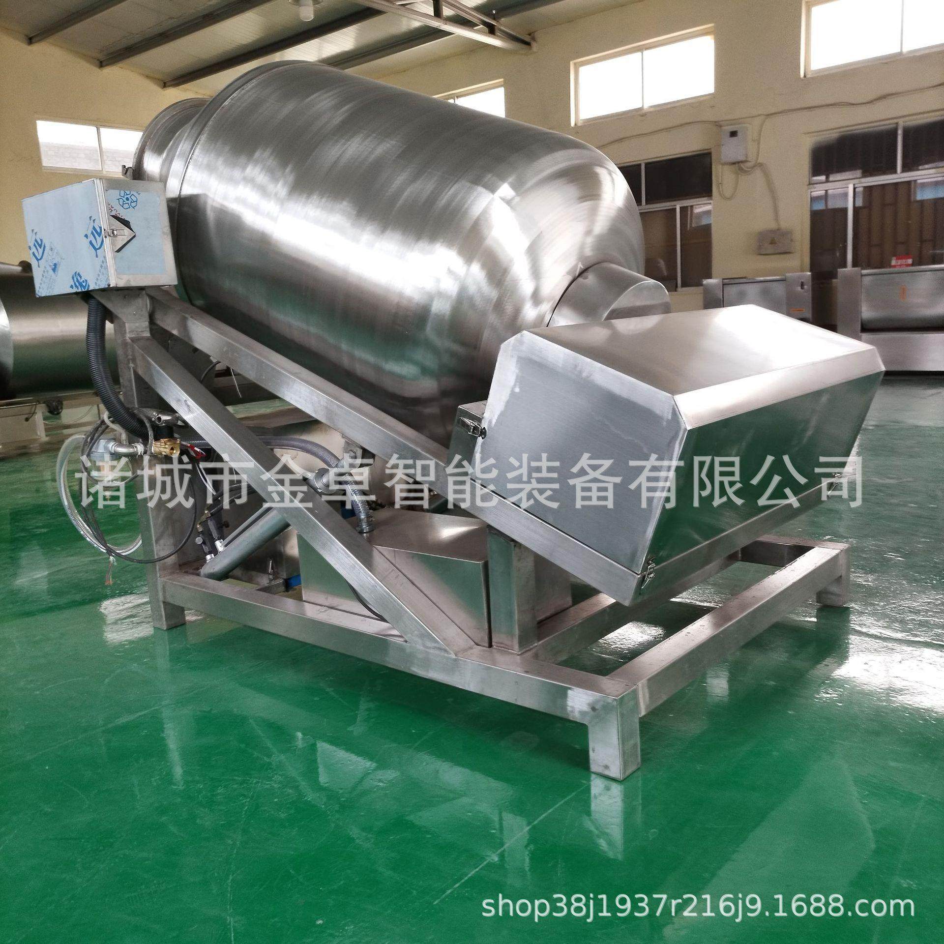 牛羊排腌制机升降滚揉机液压倾斜倒料滚揉设备304食品级不锈钢,淘宝优惠券,粉丝福利购,淘宝优惠卷