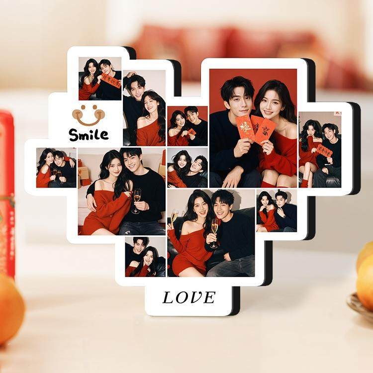 相框摆台照定片制情diy侣打印礼F988H66T物情人节送男女老友公纪,淘宝优惠券,粉丝福利购,淘宝优惠卷