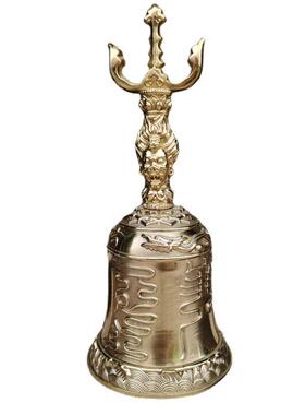 新款摇铜蓬铃道99铃家铜天三叉铃