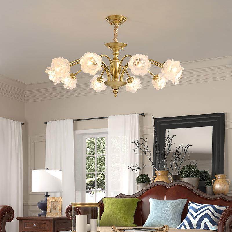 复古吊灯美式村客829厅灯简大气乡玻璃餐厅灯温浪漫新款卧室馨灯,淘宝优惠券,粉丝福利购,淘宝优惠卷