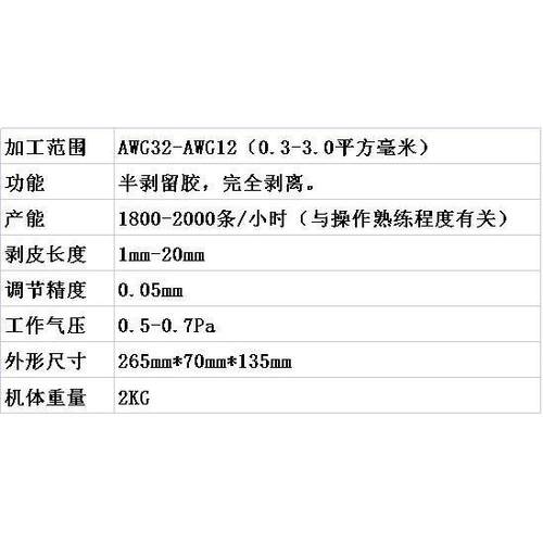 自动剥皮机感应式气动剥皮机电线电缆去皮机小型快速线芯剥皮 - 图2