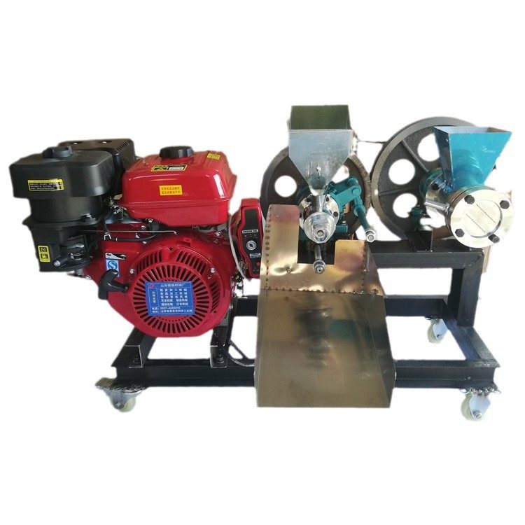 Mobile stall grain puffing machine price Household electric grain puffing machine box type dark warehouse puffing machine manufacturer