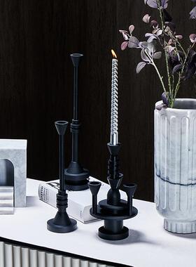 现简约高级感大理石花瓶摆件样厅板间茶几烛客台装DZ-0637-饰品组