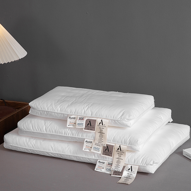 全棉枕头低枕超薄矮软护颈椎助睡眠枕学生单人P男儿童枕芯一对家 - 图1