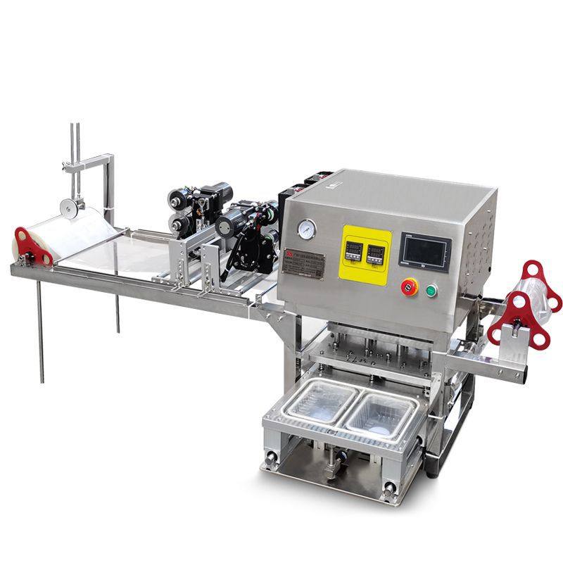 速冻食品包装机 盒装虾滑封口机 黑鱼片鱼滑全自动塑料托盒封口机,淘宝优惠券,粉丝福利购,淘宝优惠卷