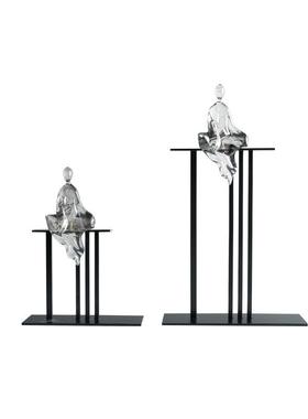 中式禅意金GD-A1554属小公摆办室书房软装饰新品样板间博件古架售