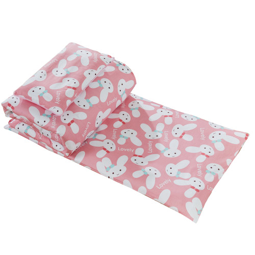 幼儿园被子三件套纯棉被套儿童卡通被褥全棉六件套含芯1.2m床学生 - 图3