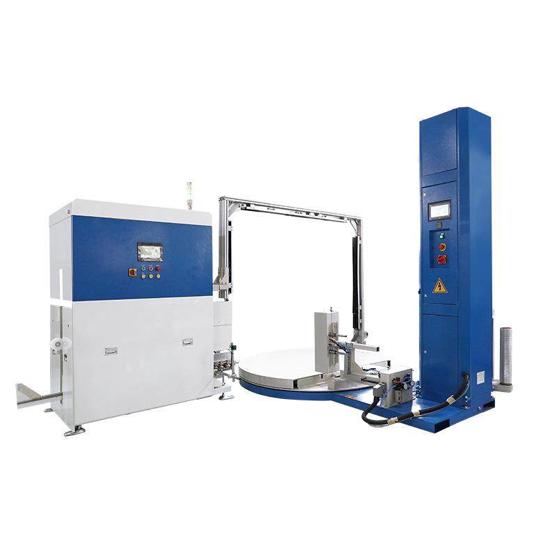 穿剑打包机大型自动PP打带缠膜捆扎机 全自动穿箭打带缠膜二合一,淘宝优惠券,粉丝福利购,淘宝优惠卷