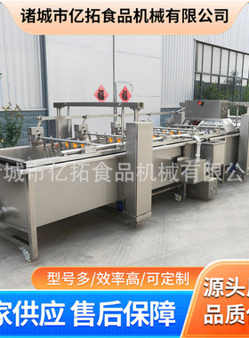 龙眼西梅加工清洗设备气泡清洗机果蔬加工设备食品厂清洗神器