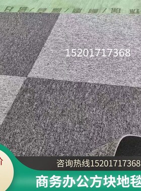新品办公室方块地毯拼接商用大面积全满铺地垫台球厅Y整铺客厅w卧